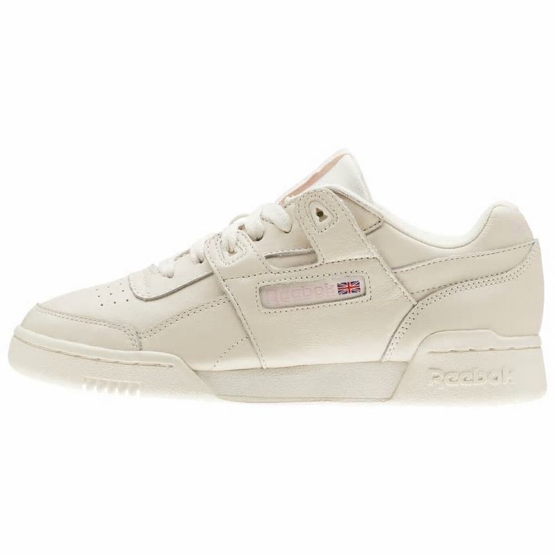 Tenisi Reebok Workout Plus Vintage Dama Albi/Roz Romania AO3585FX